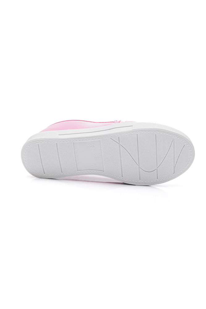 Tenis-Yoa-Casual-Feminino-Slip-On-J-Gd457-Rosa-Claro
