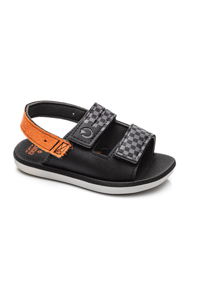 Sandália fashion infantil masculina velcro cartago