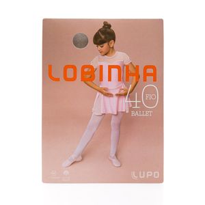 Meia-Calça Lupo Ballet Infantil Menina FIO 40 - 02520-001 Rosa