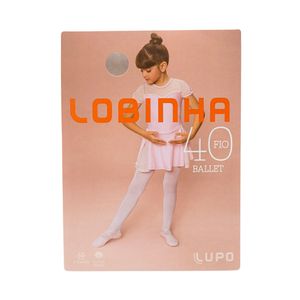 Meia-Calça Lupo Ballet Infantil Menina FIO 40 - 02520-001 Branco