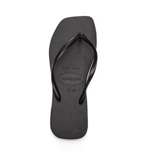 Chinelo De Dedo Havaianas Slim Feminino Square - 0090 Preto