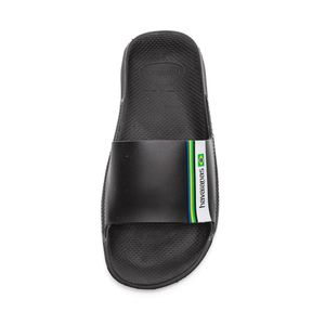 Chinelo Havaianas Slide Masculino Class Brasil 0090 Preto