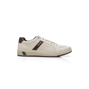 Sapatênis Ferracini Casual Masculino Bicolor 8365d Bege