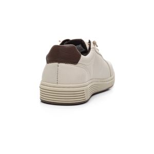 Sapatênis Ferracini Casual Masculino Bicolor 8365d Bege