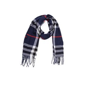 Cachecol Larsen Echarpe Feminino Franjas Xadrez Jl097 Sortido