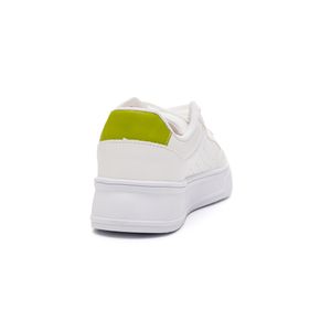 Tênis Oneflip Casual Feminino Cadarço Bm420-479 Branco