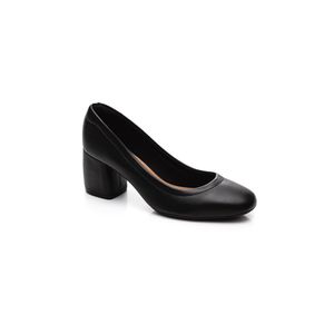 Sapato Beira Rio Casual Feminino Salto Médio 4304.100 Preto
