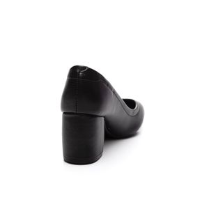Sapato Beira Rio Casual Feminino Salto Médio 4304.100 Preto