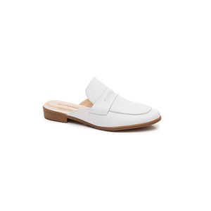 Sapatilha Bottero Mule Feminino Couro 353405 Branco