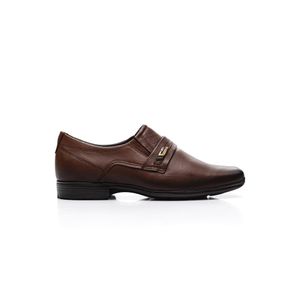 Sapato Pegada Social Masculino Presence Couro122319-02 Marrom