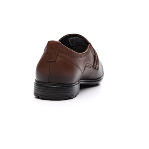 Sapato Pegada Social Masculino Presence Couro122319-02 Marrom
