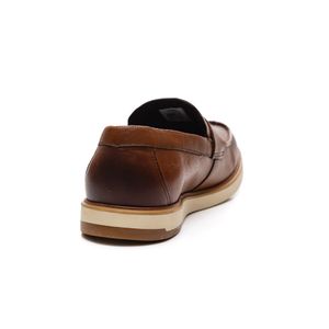 Sapato Ferracini Mocassim Masculino Float Couro 3036j Caramelo