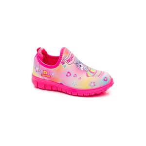 Tênis Novopé Slip On Infantil Menina Unicórnio 10001170-377 Pink