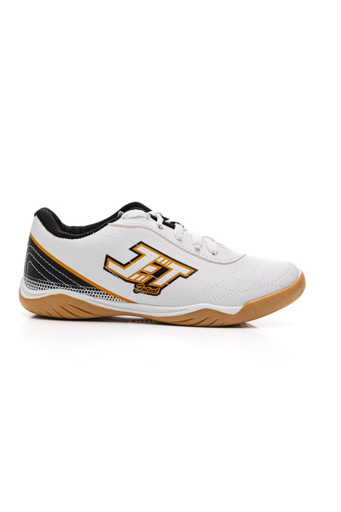 Chuteira-Futsal-Infantil-Menino-Jet-Kids-Branco