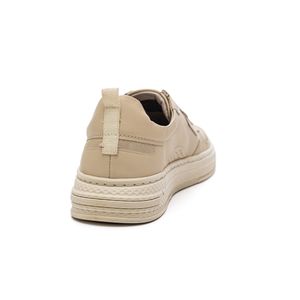 Sapatênis Democrata Casual Masculino Denim Jake 240201-002 Off-White