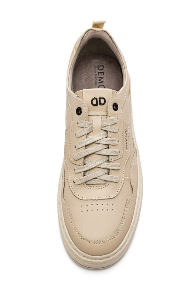 Sapatenis-Casual-Adulto-Masculino-Democrata-240201-002-Off-White