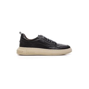 Sapatênis Democrata Casual Masculino Denim Jake 240201-001 Preto