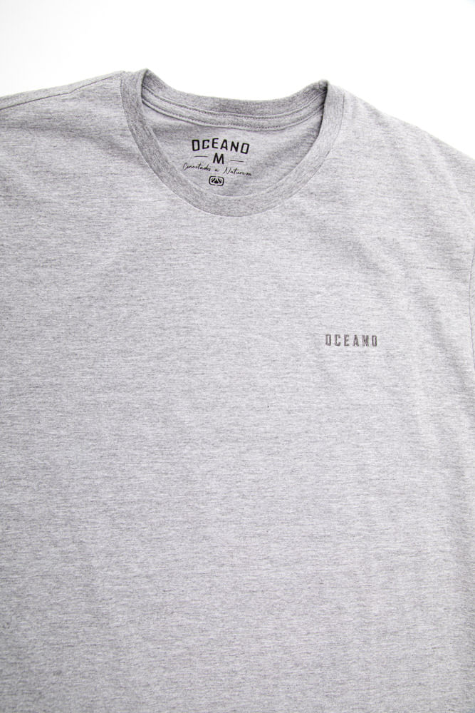 Camiseta-Oceano-Casual-Masculina-Logo-Malha-19969-Cinza