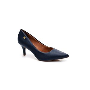 Sapato Vizzano Scarpin Feminino Salto Médio 1185.702 Marinho