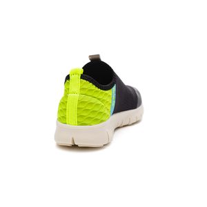 Tênis Novope Sem Cadarço Juvenil Menino Lycra 10001300-89 Preto