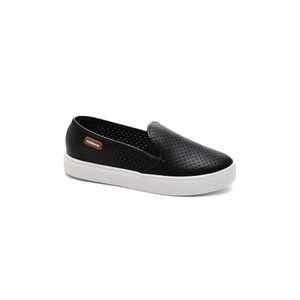 Tênis Moleca Slip On Feminino Flatform 5712.304 Preto