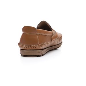 Sapato Comparini Mocassim Masculino Couro 930 Marrom