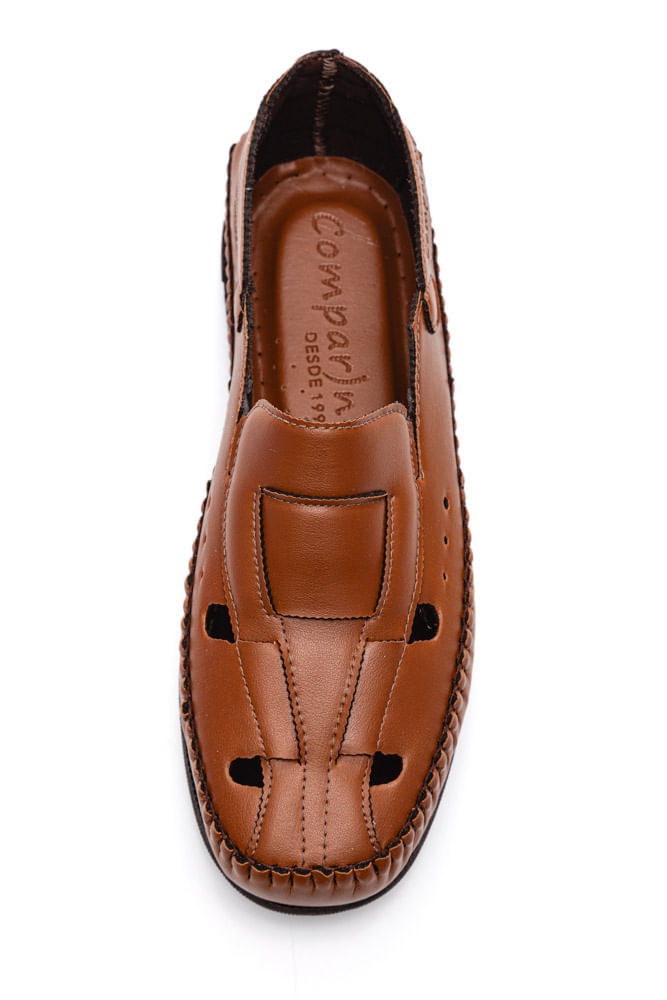 Sapato-Mocassim-Comparini-Marrom-