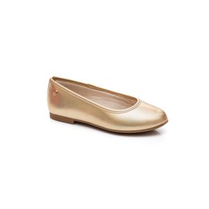 Sapatilha Pink Cats Casual Juvenil Menina Monocromática V3833-04 Ouro