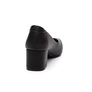 Sapato Modare Ultra Conforto Feminino Salto Baixo 7373.100 Preto