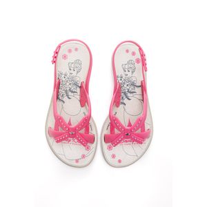 Sandália Grendene Casual Infantil Menina Princesas Disney + Castelo 22954-Au638 Cinza