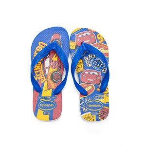 Chinelo Havaianas Kids Infantil Menino Disney Carros 3771 Azul