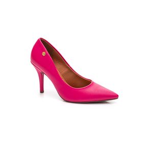 Sapato Vizzano Scarpin Feminino Salto Alto Pelica 1184.1101 Pink