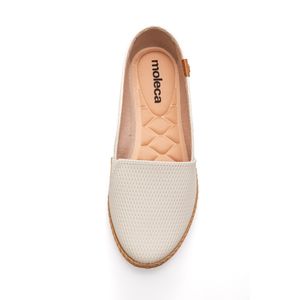 Sapatiha Moleca Casual Feminina Tresse Santorini 5287.210 Off-White