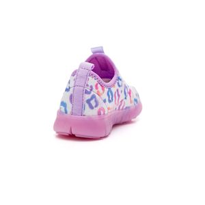 Tênis Novopé Sem Cadarço Infantil Menina Comfy 10001269-2387 Lilas