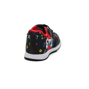 Tênis Botinho Casual Infantil Menino Com Acessorio Game Bk701-Game Preto