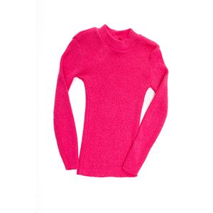 Blusa Whinter Malhas Lã Infantil Menina Lisa 2687 Pink