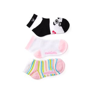 Kit De 3 Meias Molekinha Infantil Cano Médio 2799.1 Sortido
