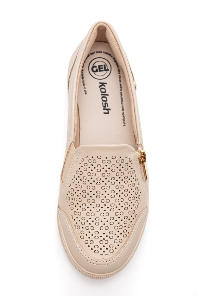 Sapatilha-Kolosh-Casual-Feminino-Comfort-Matelasse-C3501-Bege