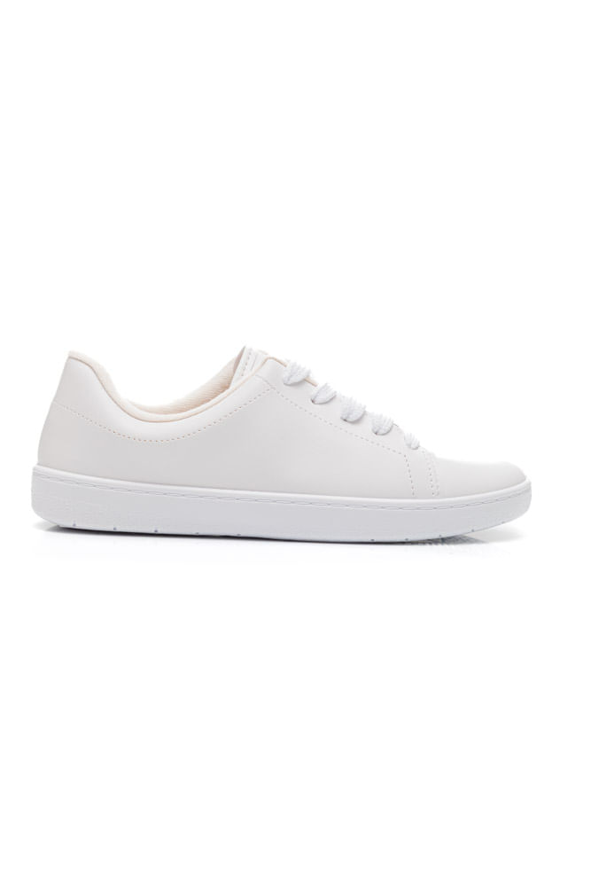 Tênis Molekinha Casual Juvenil Menina Cadarço 2554.100 Branco
