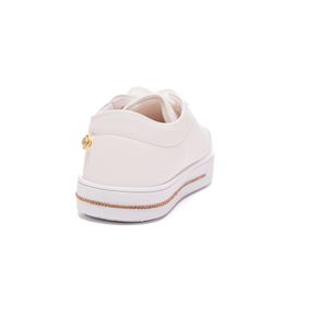 Tênis Sophia Almeida Casual Juvenil Menina Cadarço 633mcb Branco