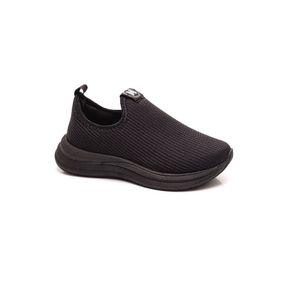 Tênis Molekinho Sem Cadarço Juvenil Menino Authentic 2850 Preto