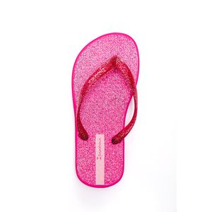 Chinelo De Dedo Ipanema Infantil Menina Glitter  26622-25826 Rosa Escuro