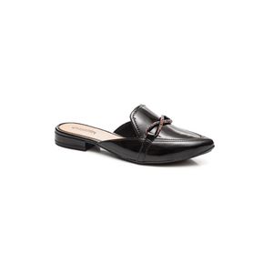 Sapatilha Mississipi Mule Feminina Strass Mi181-01 Preto