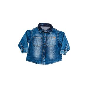 Camisa Tocaia Jeans Infantil Menino Manga Longa 3058l Azul