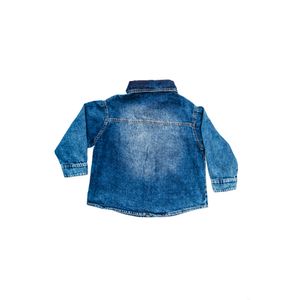 Camisa Tocaia Jeans Infantil Menino Manga Longa 3058l Azul