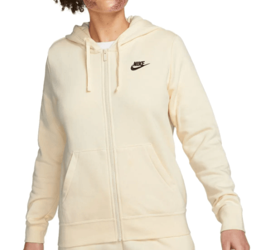 Jaqueta Nike Sportswear Club Fleece Amarela Pittol