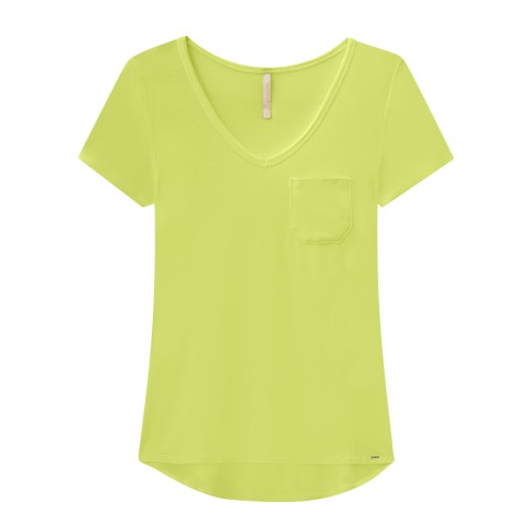Blusa-Manga-Curta-Casual-Lunender-Mullet-Viscose-00252-Verde-Claro