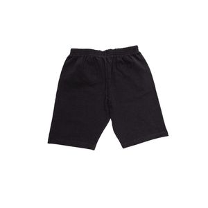 Bermuda Moletom Fenalu Infantil Menino 2050 Preto