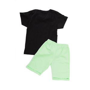 Conjunto Infantil Ftk Brand Menino 2538 Preto