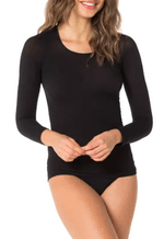 Blusa-Segunda-Pele-Feminina-Trifil-Manga-Longa-C06311-Preto